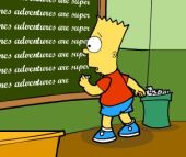 Simpsoni igre – Bart zarobljen u školi